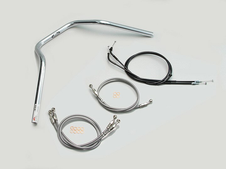 ハリケーン H038-048C ナロー4型 ハンドルセット クロームメッキ CB1300SB ハンドルバー
