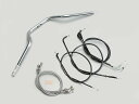ハリケーン H308-072C ヨーロピアン3型 ハンドルキット ハンドルセット クロームメッキ XJR400R(98-00)