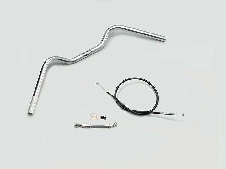 ハリケーン H033-065C ハンドルセット フォワードコンチ1型 クロームメッキ CB125R