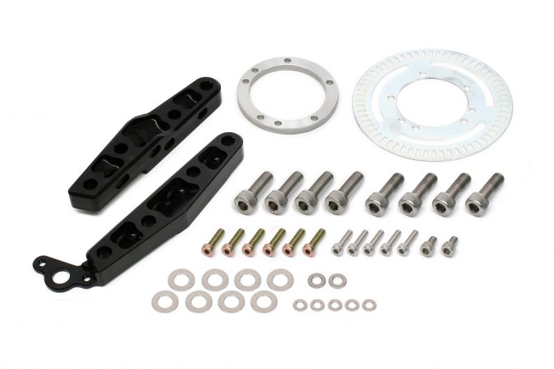 Caliper Supports - HYPERPRO ハイパープロ 1470090B AH1フォーク用 アキシャルキャリパーサポート ブラック 40mmピッチ/310mmローター CB1300SF CB1300SB
