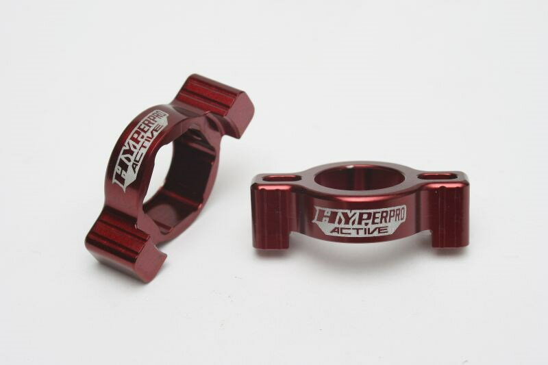 HYPERPRO ハイパープロ 22600018 プリロードアジャスターノブ レッド 2個 CBR250RR