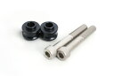 HYPERPRO ハイパープロ 22900187B ラジアルキャリパーサポート用 オフセットカラー&ボルト ブラック 3mm/65mm 各2個 ユニバーサルモデ...