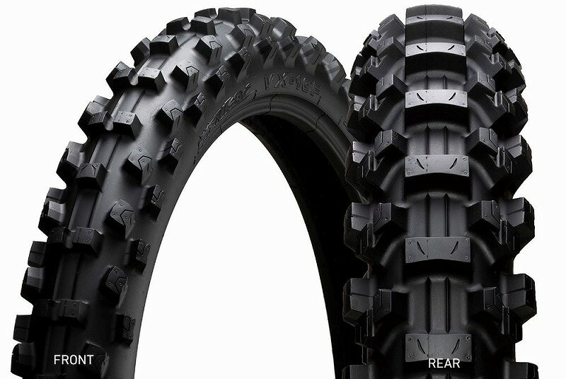 IRC 井上ゴム 129407 VX-10 90/100-14 49M リア チューブタイプ 二輪車用 タイヤ バイクタイヤ オフロード モトクロス エンデューロ