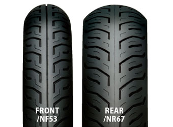 Tire - IRC 井上ゴム 129410 NF53 90/90-17 M/C 49P WT フロント バイク タイヤ IRC 井上ゴム 129410