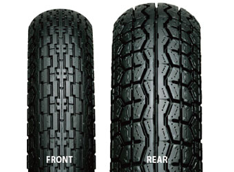 IRC 井上ゴム 302096 GS-11 3.50S18 4PR WT リア バイク タイヤ IRC 井上ゴム 302096