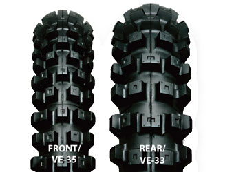 IRC 井上ゴム 329401 VE-35 80/100-21 51M WT フロント バイク タイヤ IRC 井上ゴム 329401