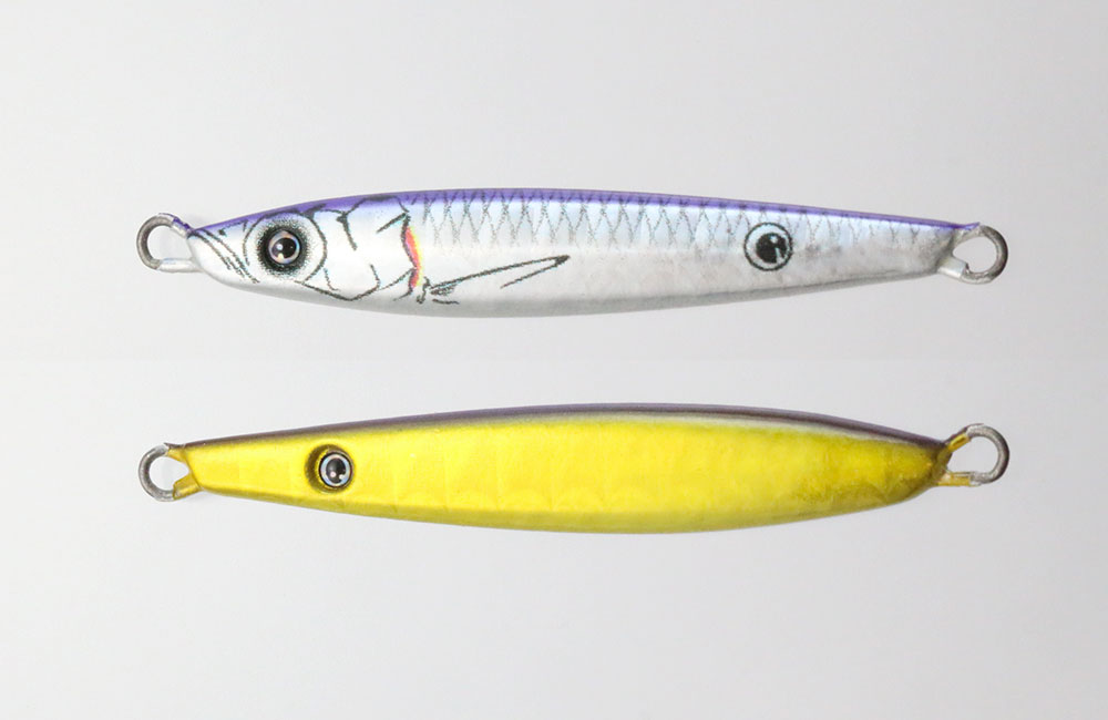 一誠 海太郎 ネコメタル #018 金銀パープル 60g メタルジグ メタルルアー 疑似餌 フィッシング 海釣り ..