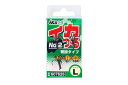 カツイチ 607626 イカつ~る No.2 黒 背掛けタイプ L 4本入り 釣り フィッシング 魚 釣具