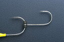 カツイチ 808139 トレーラーフック チェーサー NS ブラック #1/0 7個入り 釣り フィッシング 魚 釣具