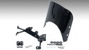 キジマ 305-481 メーターバイザーキット 黒ゲルコート XSR125 バイク 風貌 風よけ 泥よけ