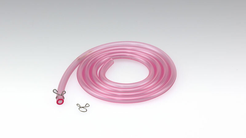 キジマ 105-0832 ホース 耐油 クリアピンク φ4×φ7×1m ガソリン対応 燃料ホース メンテナンス