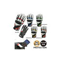 キジマ FR-172343 4R レザーグローブ LG04 WH/OG M(2)