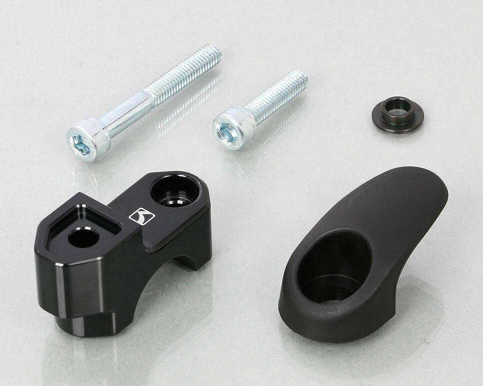 キタコ KITACO 0901-563-00150 コンビニフック マスターシリンダークランプタイプ ブラック 1セット 汎..