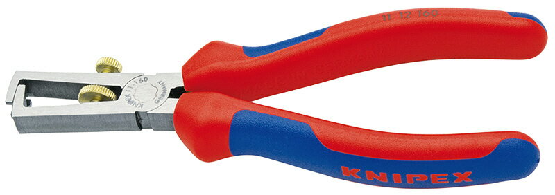 KNIPEX クニペックス 1112-160 エンドワイヤーストリッパー ストリッピング能力(φmm):5.0 ストリッピング能力(mm2):10 ストリッピン...