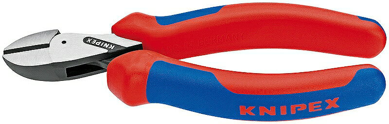 KNIPEX クニペックス 7302-160 X-CUT コンパクトニッパー (SB) 切断能力(軟線;φmm):4.8 切断能力(中硬線;φmm):3.8 切...