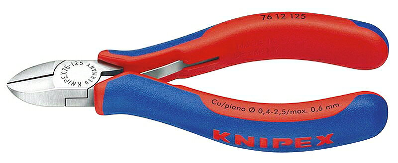 KNIPEX ˥ڥå 7612-125 쥯ȥ˥˥åѡ ǽϡmm)0.4-2.5 ǽϡmm)1.8 ǽ(...