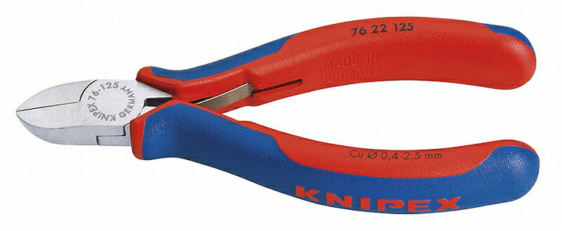 KNIPEX ˥ڥå 7622-125 쥯ȥ˥˥åѡ ǽϡmm)0.4-2.5 Ĺ(mm)16 祤(mm)...
