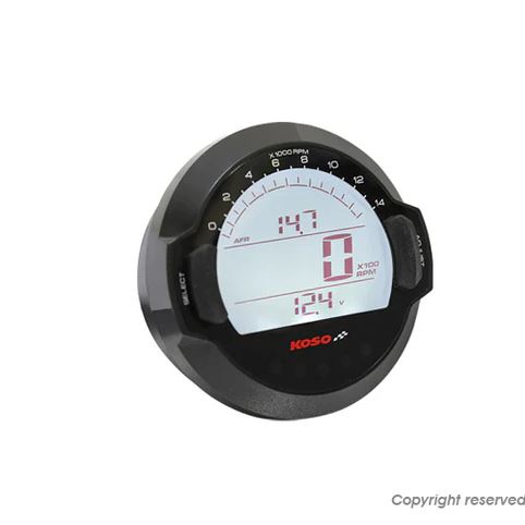 KN企画 KS-DL03A KOSO A/F空燃比マルチメーター 汎用 DC12V車専用 バイク LED発光 防水構造
