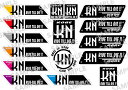 KN企画 KN-SET-06 A4サイズ 耐候性ステッカーセット 2021年