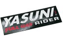 KN YAS-STICKER3 YASUNI XebJ[ Full Gas Rider 110mm~38mm