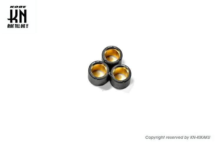 KN企画 W19155-120 ウエイトローラー 19×15.5 特殊サイズプーリー用 12.0g 3個入