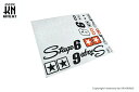 KN企画 S6-0502W STAGE6 特大ステッカー Sticker Sheet A2 MKII ホワイト 340mm×410mm(2)
