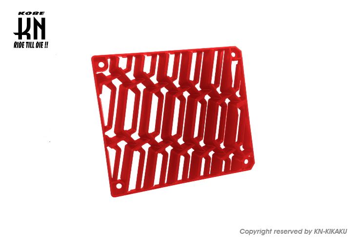 KN企画 KS-CRGP-H-NR KOSO ラジエーターカバーカラーチェンジキット レッド バイク