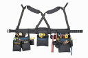 KUNY'S クニーズ AP-2617 腰袋両側ベルト 585×216×420mm 工具入れ(4)