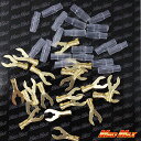 マッドマックス MM50-0230 クワ型端子 絶縁スリーブセット 6mm 20個入 汎用 電装 パーツ MADMAX