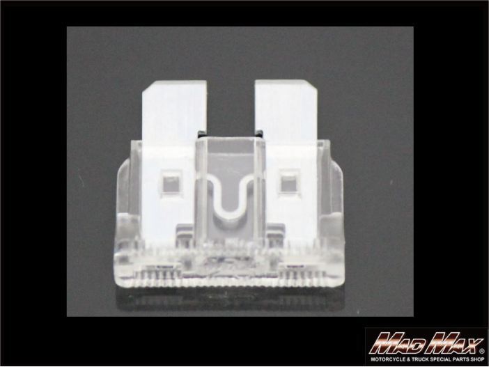マッドマックス MM50-0249 ATSヒューズ 平型 25A シルバー 19×19×5mm 1個 汎用(12V-24V兼用) 交換用ヒ..