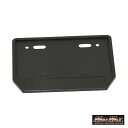 マッドマックス MM50-0463-BK プラスチック製ナンバーフレーム 長方形型 ブラック 縦150×横202mm スクーター用(50CC~125CC) ナンバープレート MADMAX