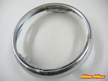 マッドマックス 20-1003-R 丸型ヘッドライトリム スーパーカブ50 STD/DX ヘッドランプ ドレスアップ パーツ MADMAX