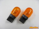 マッドマックス AD-2013GY-BC T20 ウェッジバルブ シングル球 21W オレンジ 2個セット 汎用(12V用) 電球 MADMAX
