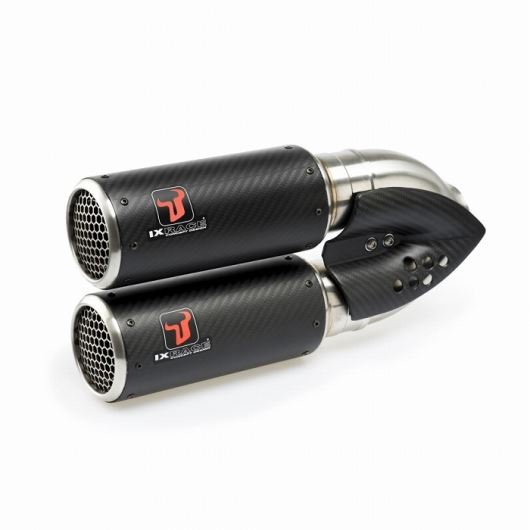 マッドマックス IX-DH6459C2 IXRACE アイエックスレース スリップオン マフラー DC2 カーボンファイバー 240 mm HONDA FORZA 750 2021 バイク パーツ