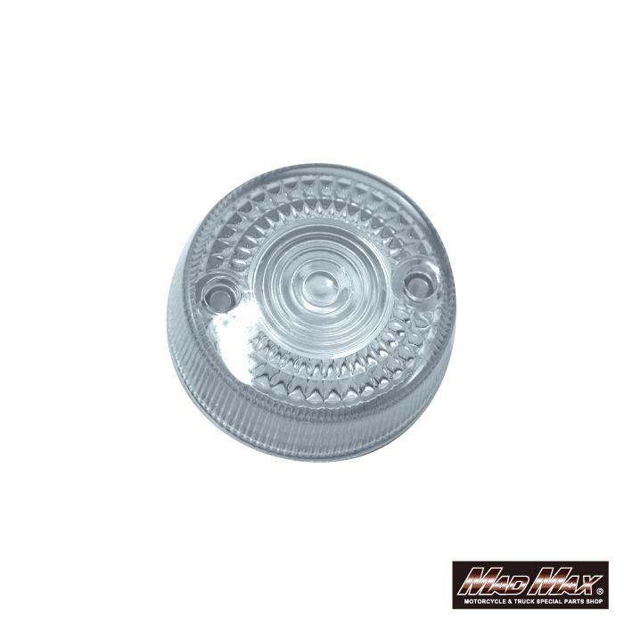 マッドマックス MM11-H003-CL ウインカーレンズ クリア 1個 スーパーカブ50/70/90 スタンダード/デラックス用 ウィンカー 指示器 パーツ MADMAX