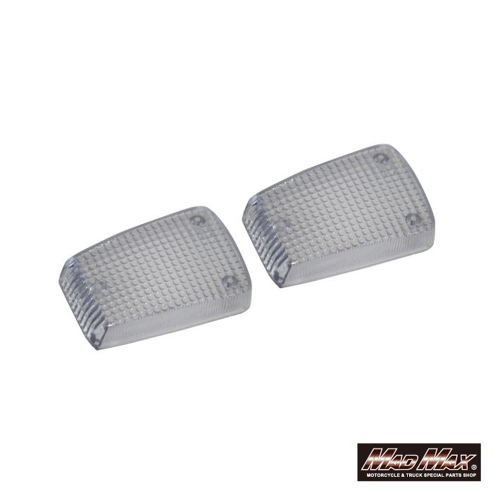 マッドマックス MM11-H004-CL-2 純正タイプ ウインカーレンズ クリア 2個セット CBX400F ウィンカー 指示器 パーツ MADMAX