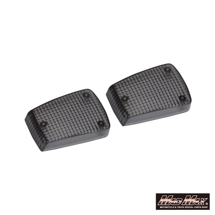 マッドマックス MM11-H004-SM2 純正タイプ ウインカーレンズ スモーク 2個セット CBX400F/CBX550F ウィンカー 指示器 パーツ MADMAX