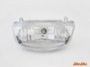 マッドマックス MM13-0012 ヘッドライトASSY クリアレンズ リモコンジョグ/ZR ヘッドランプ パーツ MADMAX