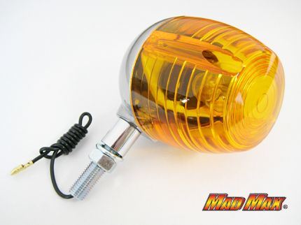 マッドマックス L22-24C3 純正タイプ タマゴ型ウインカー オレンジ W1S/マッハ(初期型) 1個入り バイク