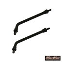 マッドマックス MM04-K005-01-2 Z2タイプ ロングミラーステー 10mm ブラック 汎用 2本入り バイク 鏡