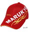 マルキュー トライバルメッシュキャップ02 レッド M/54～58cm 帽子 日除け 釣具 つり フィッシング