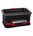 マルキュー パワーエサバケット14EX ブラック 14.5(W)×11.5(D)×6.5(H)cm 餌入れ ケース 釣具 つり フィッシング