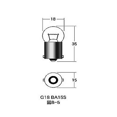 M&H ޥĥ GG5109 12v15w G18 BA15S ꥢ M&H ŵ Х