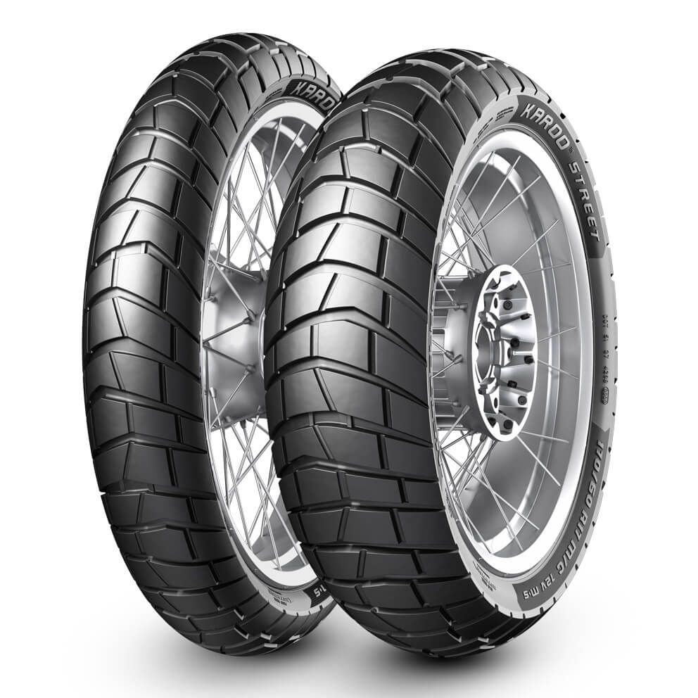 メッツラー 3142600 カルー ストリート 120/70 R 19 M/C 60V M+S フロント ラジアル チューブレスタイプ 二輪車 モーターサイクル用 バイクタイヤ オンロード オフロード エンデューロ トレール アドベンチャー ツーリング KAROO