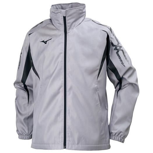 【セール対象品】MIZUNO ミズノ 32JE7550 ウォーマーシャツ 長袖 ブレスサーモ MCライン ユニセックス メンズ/レディース アロイグレー×ブラック Sサイズ