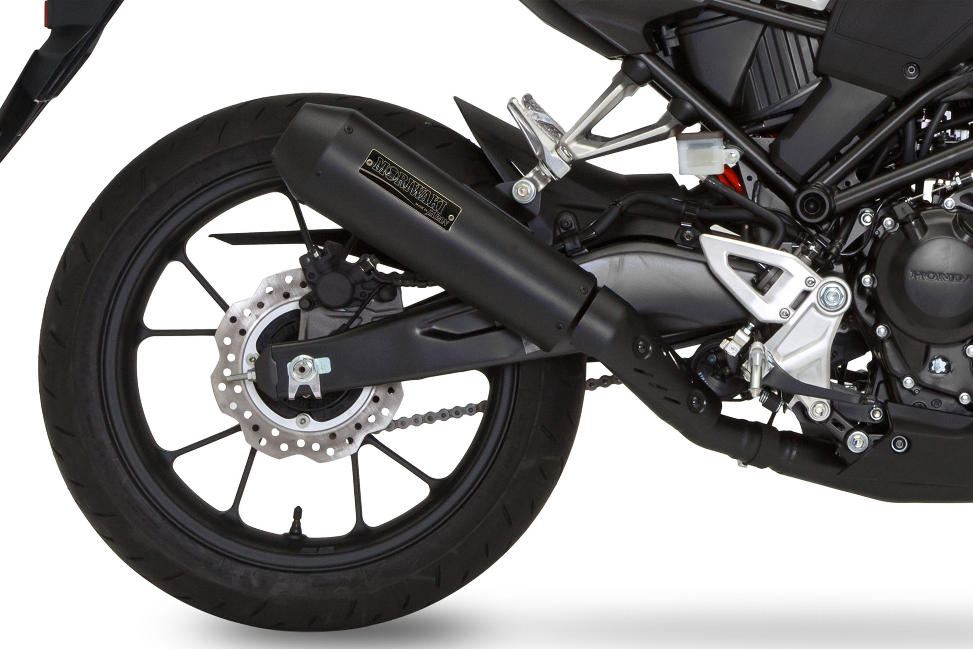 モリワキ 01810-HG1Q6-00 スリップオンエキゾースト マフラー ネオクラシック ブラック CB250R バイク サイレンサー NEO CLASSIC 車検対応 政府認証 MORIWAKI
