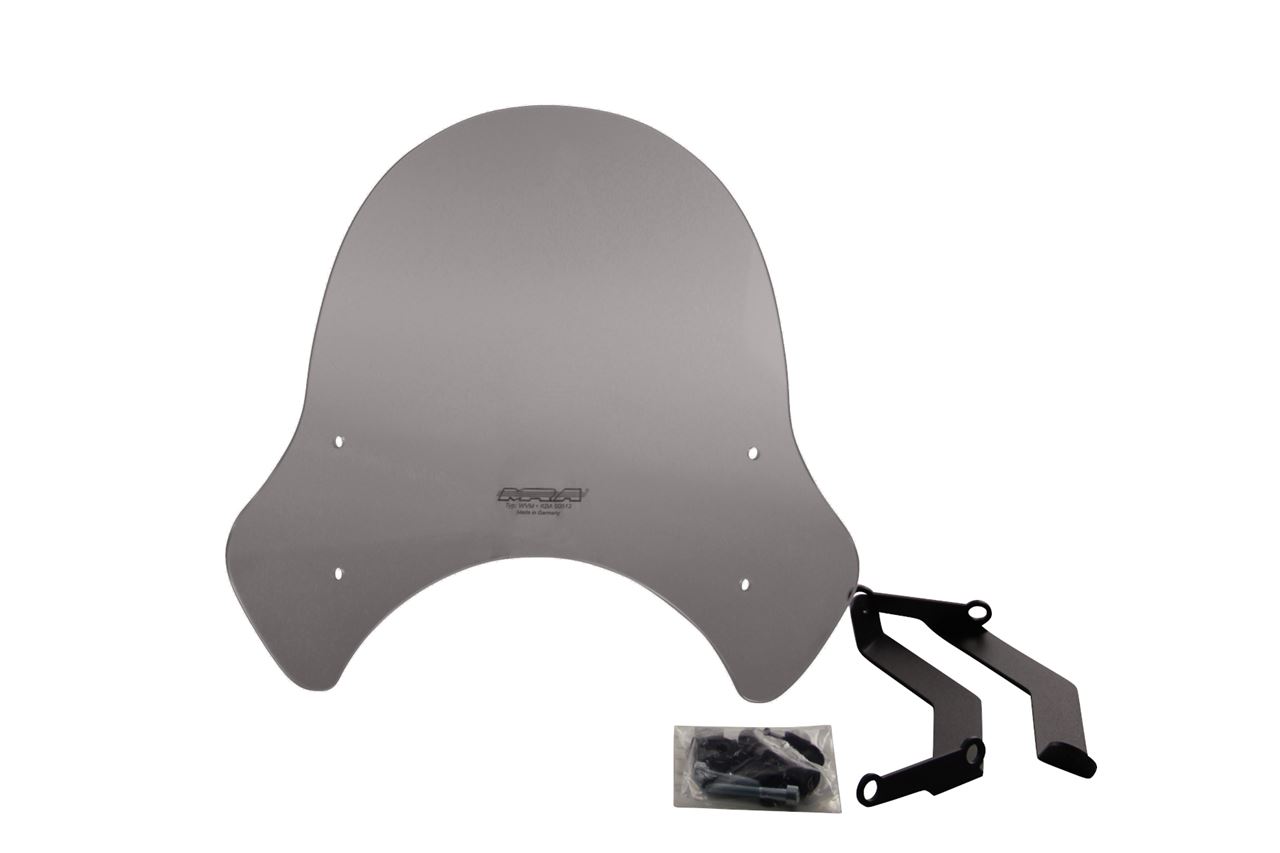 MRA スクリーン スポーツショート スモーク 幅320×長さ290mm レブル250/500 4025066165964 ウインドシールド バイザー 風防 風よけ 外装 プロト