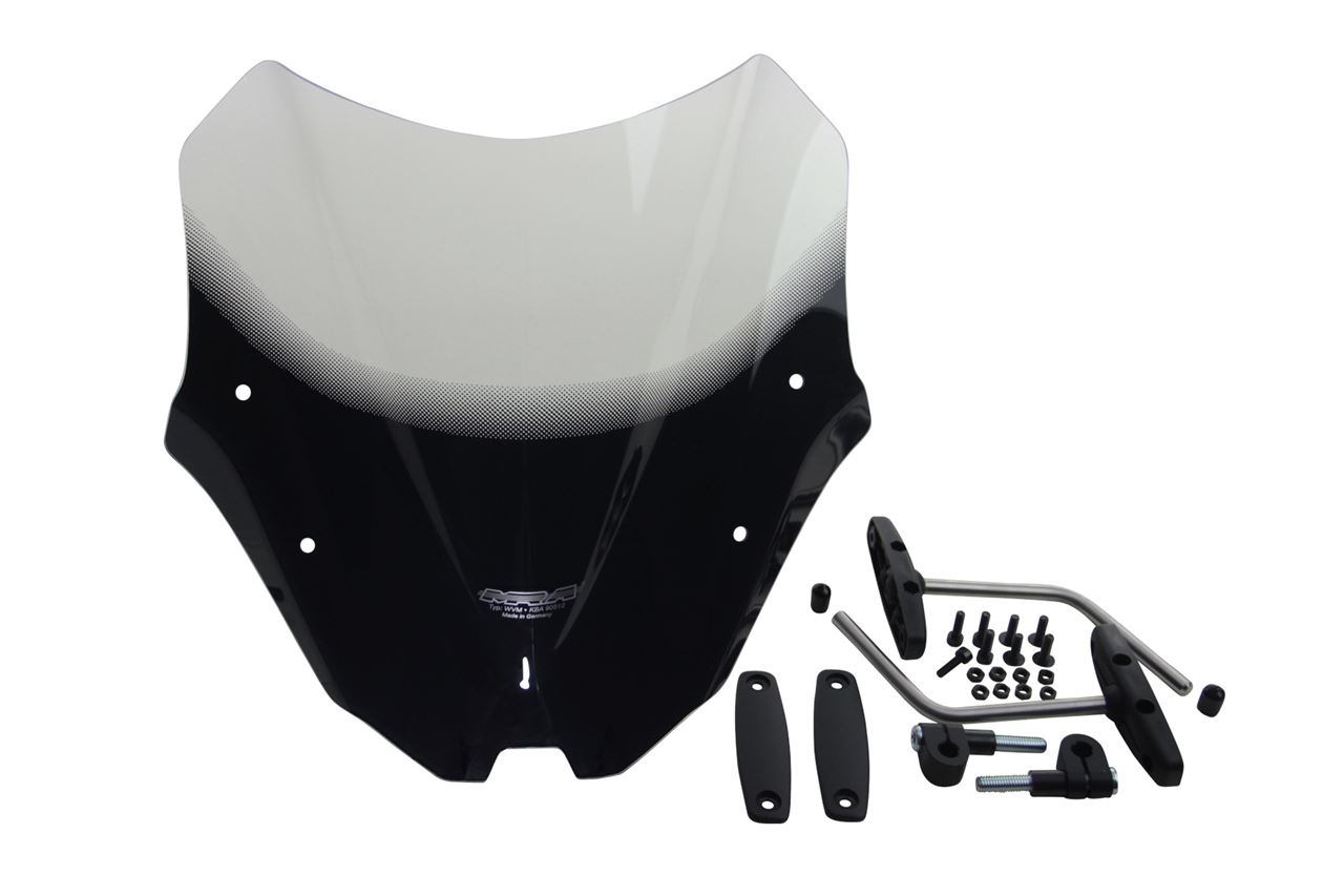 MRA スクリーン レーシング スモーク 幅320×長さ290mm ストリートファイターV4/S 4025066169757 ウインドシールド バイザー 風防 風よけ 外装 プロト