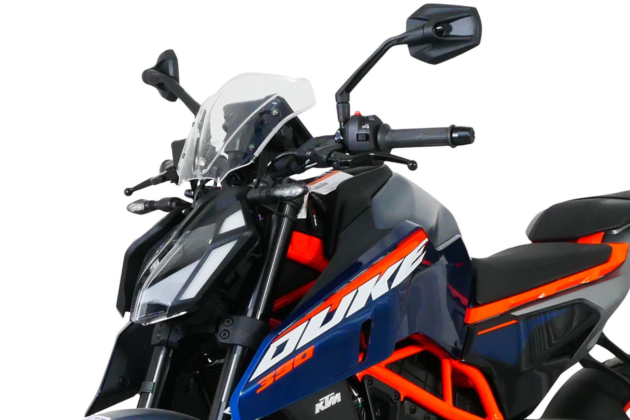 MRA スクリーン スポーツ クリア 幅320×長さ225mm 125/250/390デューク 4025066176533 ウインドシールド バイザー 風防 風よけ 外装 プロト