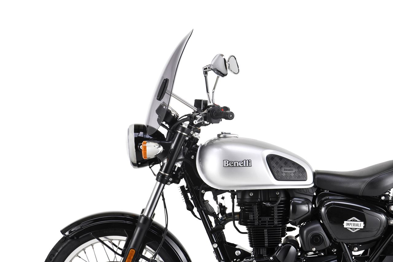 MRA スクリーンセット バーハンマウントキット付 φ22.2/25.4用 カスタム クリア 幅435×長さ490mm 汎用 SET-NMK-MCU-C ウインドシールド 風防